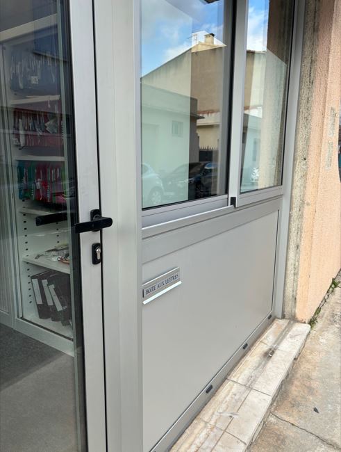 Rénovation d´une devanture à Salon-de-Provence