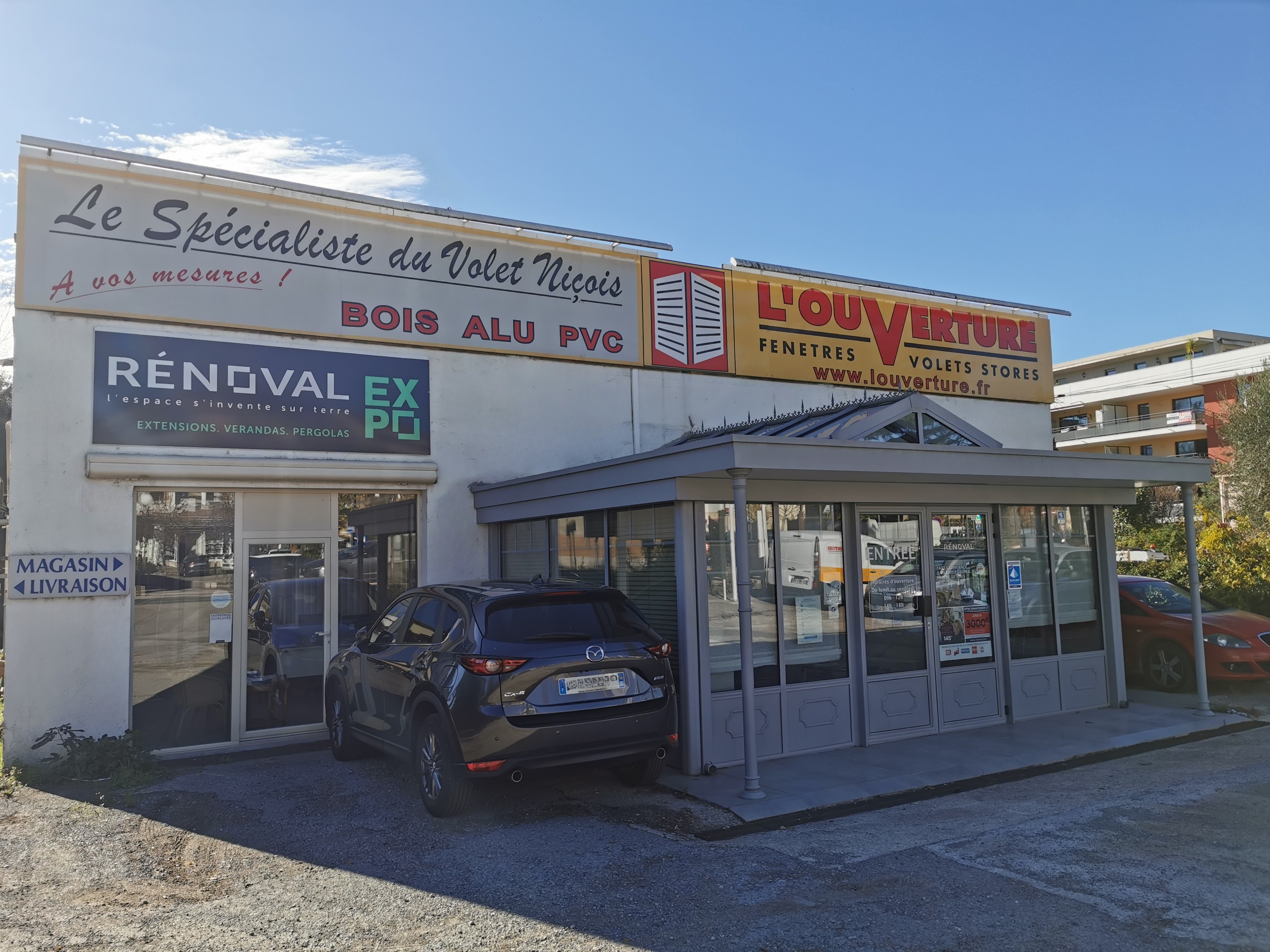 Contact agence l´ouverture Cannes | Menuiseries sur mesure